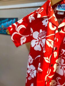 Trader Joe's shirt with crew member name tag
